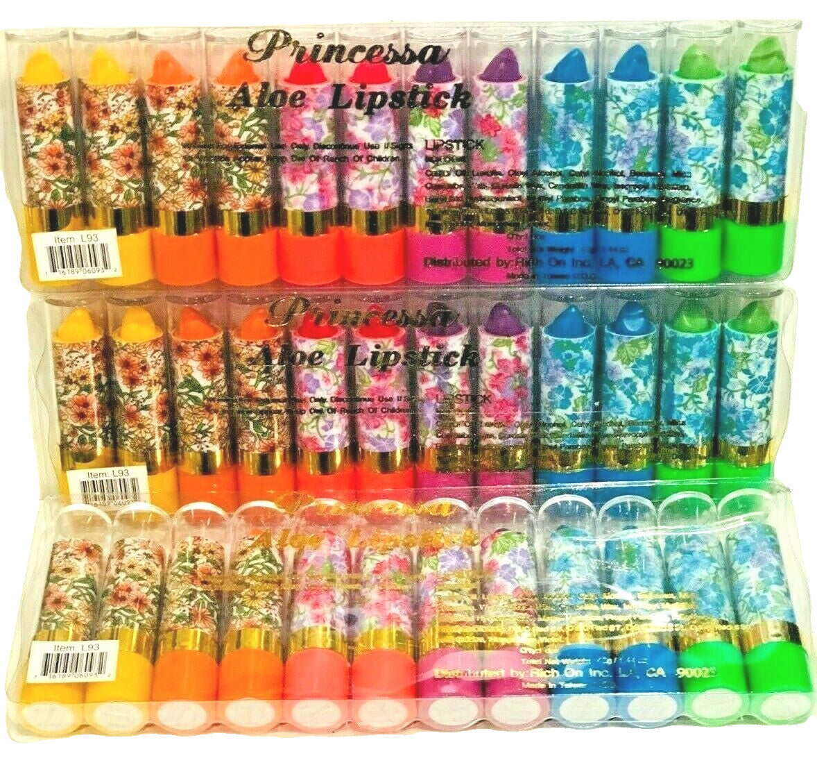 Princessa Mood Color Changing Lipstick Set with Aloe - Long Lasting Moisturizing Lip Makeup