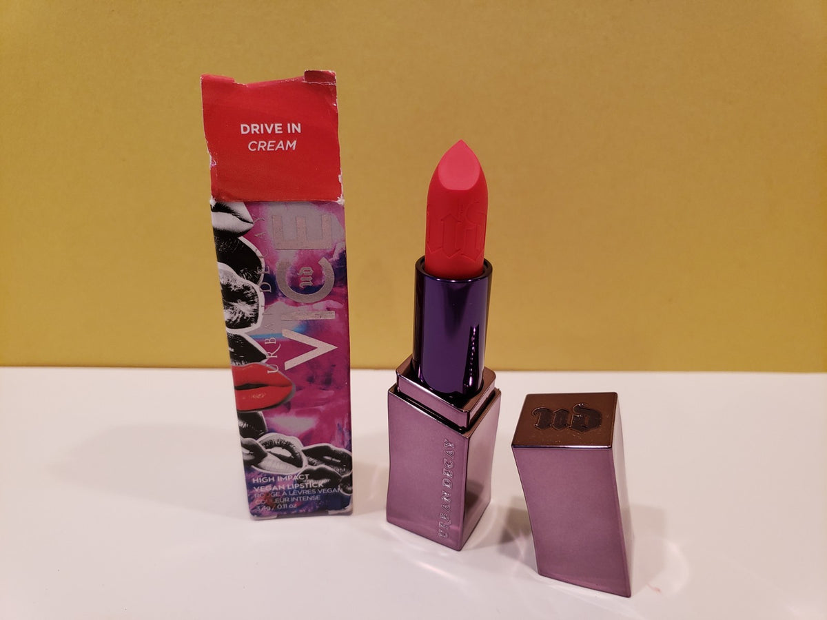 Vegan Lipstick Drive In - Longlasting Lip Color for Women - 0.11 oz