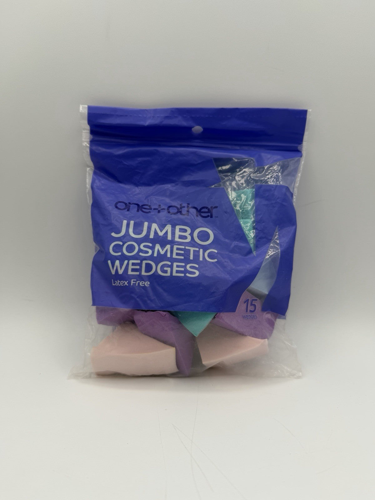 2 Pack Jumbo Latex-Free Makeup Sponges for Foundation & Blending