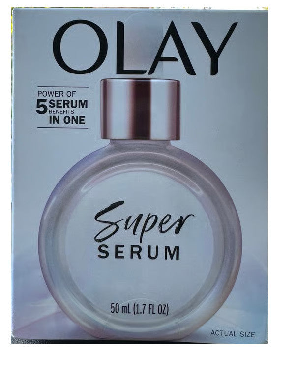 Olay Glow Serum for Face Anti-Aging Hydrating Skin Care 1.7 oz