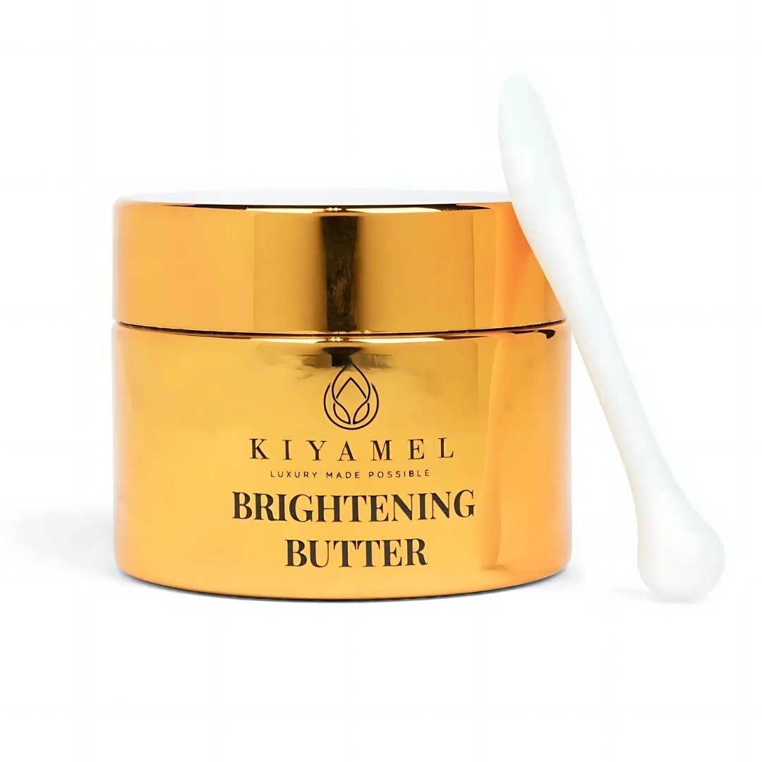 Kiyamel Brightening Body Butter 1.78 oz - Radiant Skin Glow & Dark Spot Fade