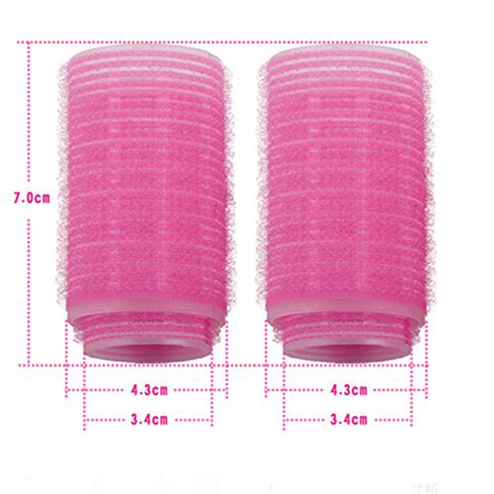 Reusable Pink Double-Layer Hair Curlers for Gorgeous, Long-Lasting Curls