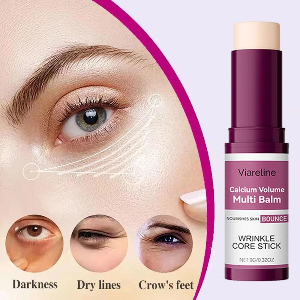 Multi Balm Stick for Wrinkle & Hydration - Neck, Eyes, Face Anti-Aging Cream