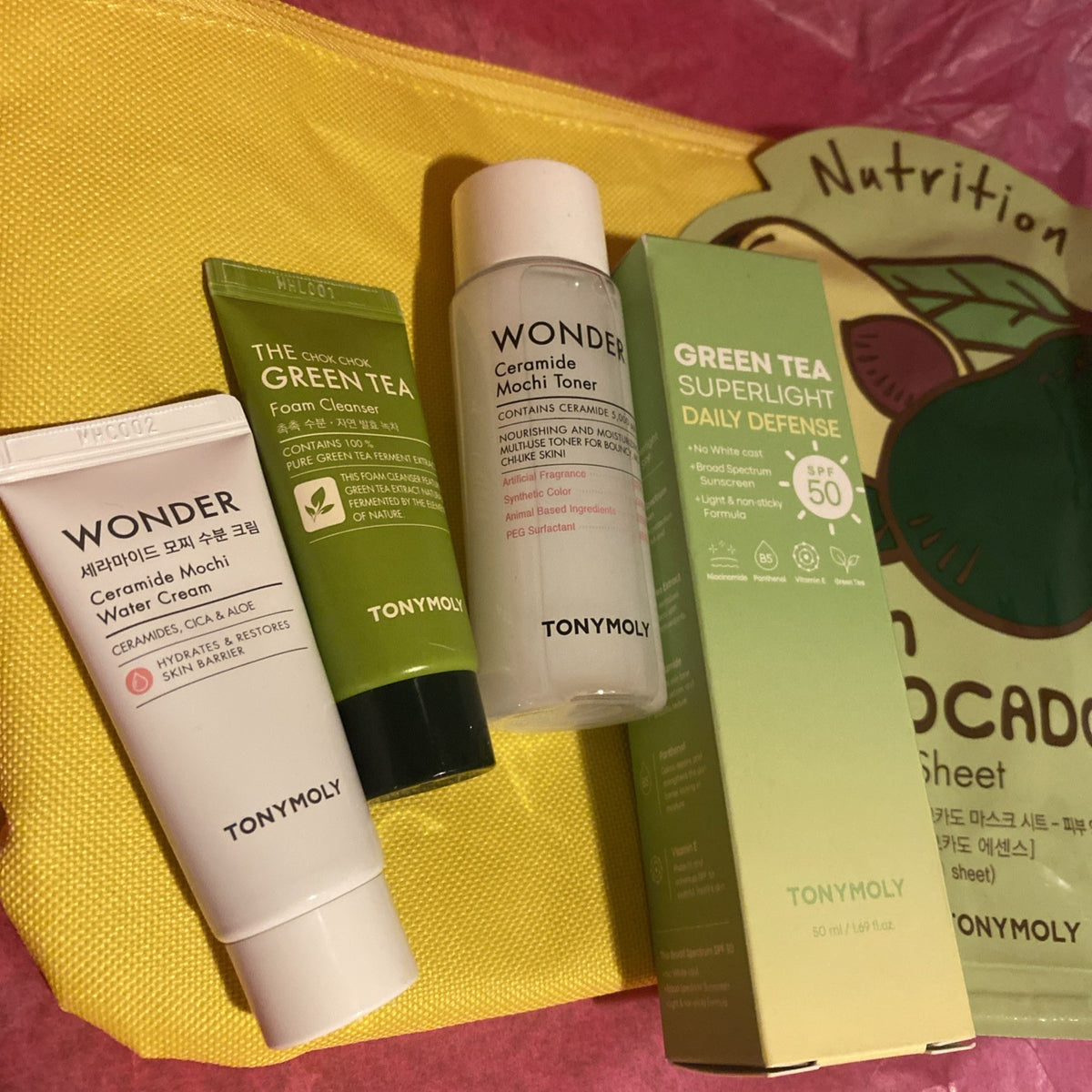 Waterproof Cosmetic Bag for Skincare Masks and Lotions - Travel Friendly