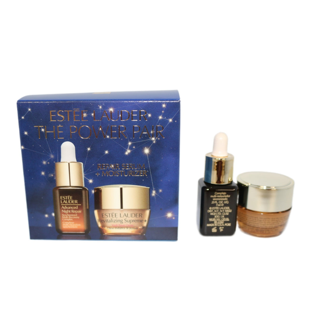 Estee Lauder Night Repair Serum & Moisturizer Mini Set - 7ml Each