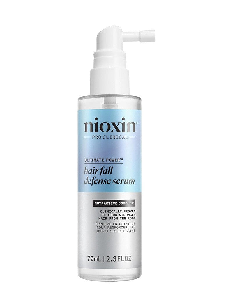 Nioxin Hair Fall Defense Serum - Intensive Leave-In Treatment for Thicker Hair