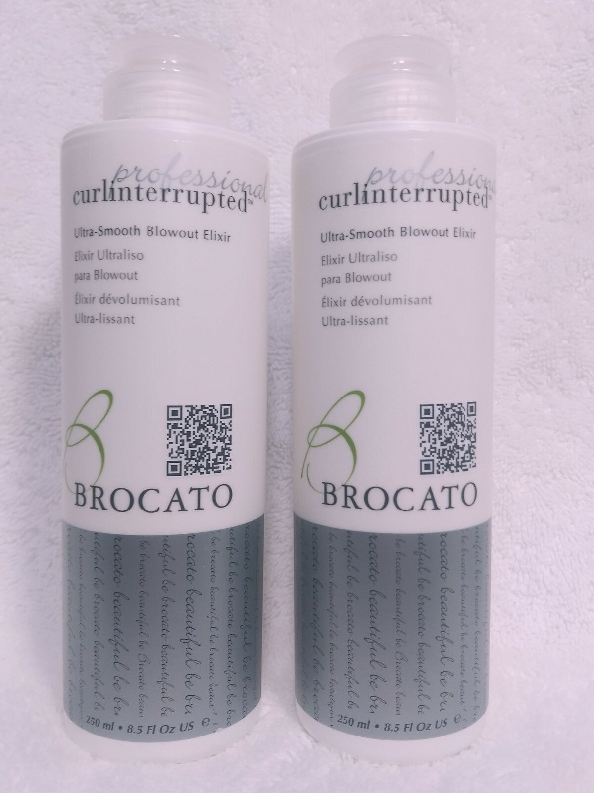 Brocato Curlinterrupted Ultra Smooth Blowout Elixir Set of 2 - Anti-Frizz Curl & Volume Control