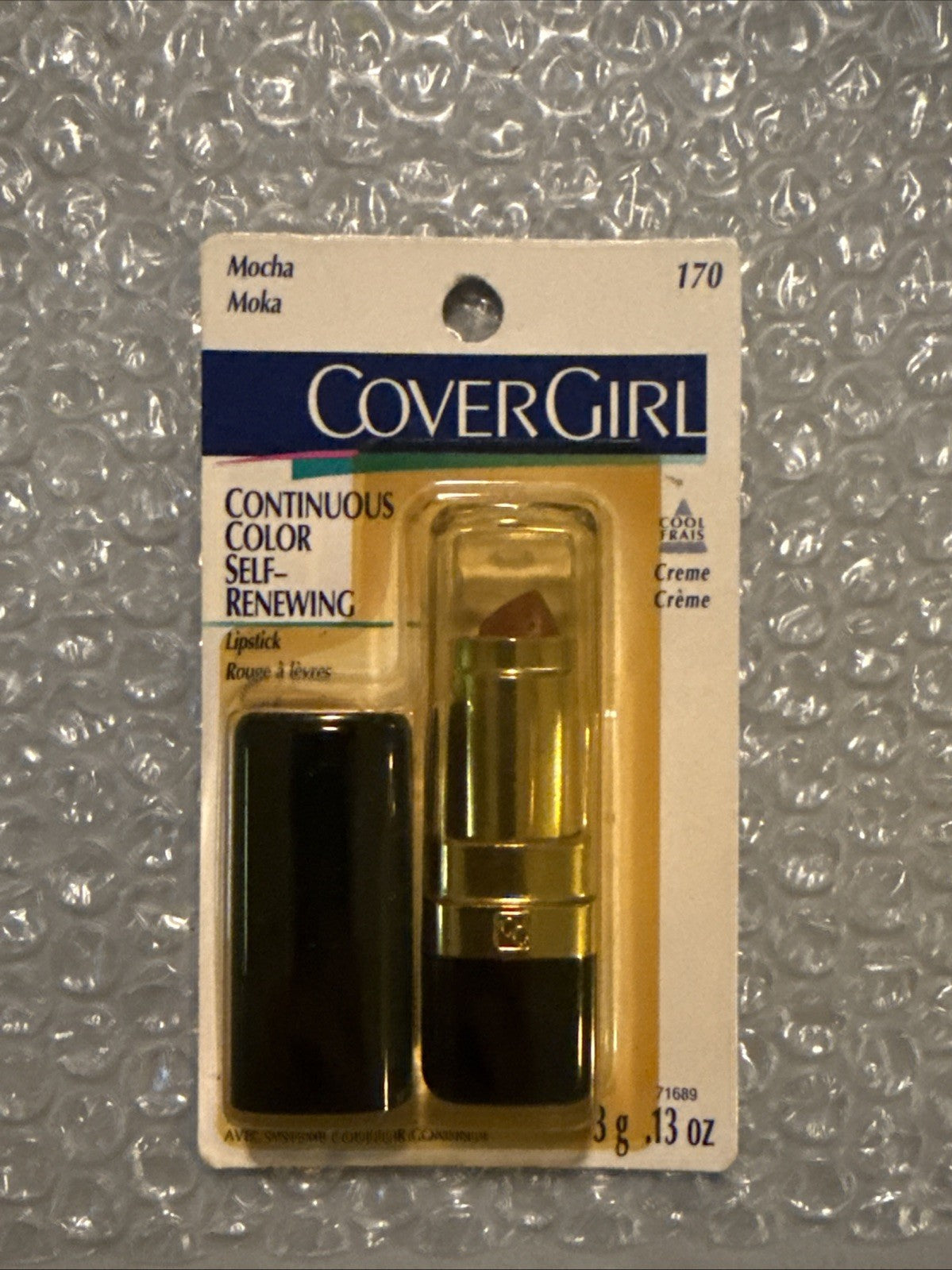 CoverGirl Continuous Color Creams Lipstick Mocha #170 - Rare New Old Stock