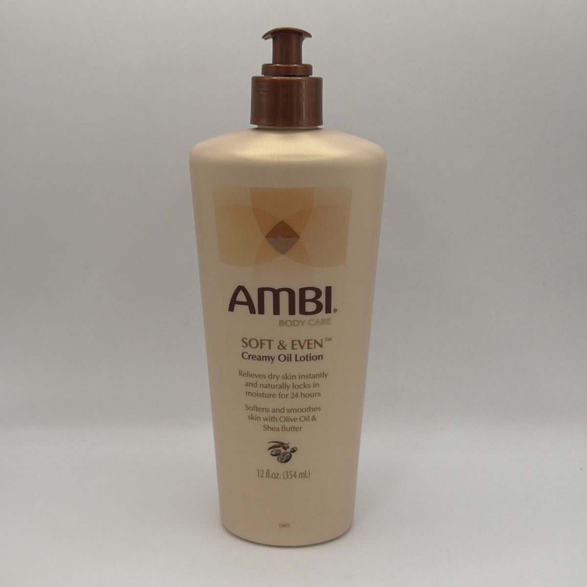 Soft & Even Creamy Oil Lotion with Olive Oil & Shea Butter 12 oz