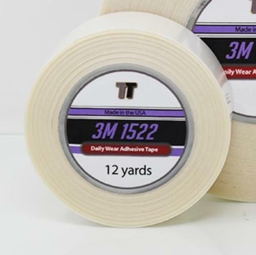 Double Sided Wig Tape Roll 1" x 12 Yards - 3M 1522 Daily Wear