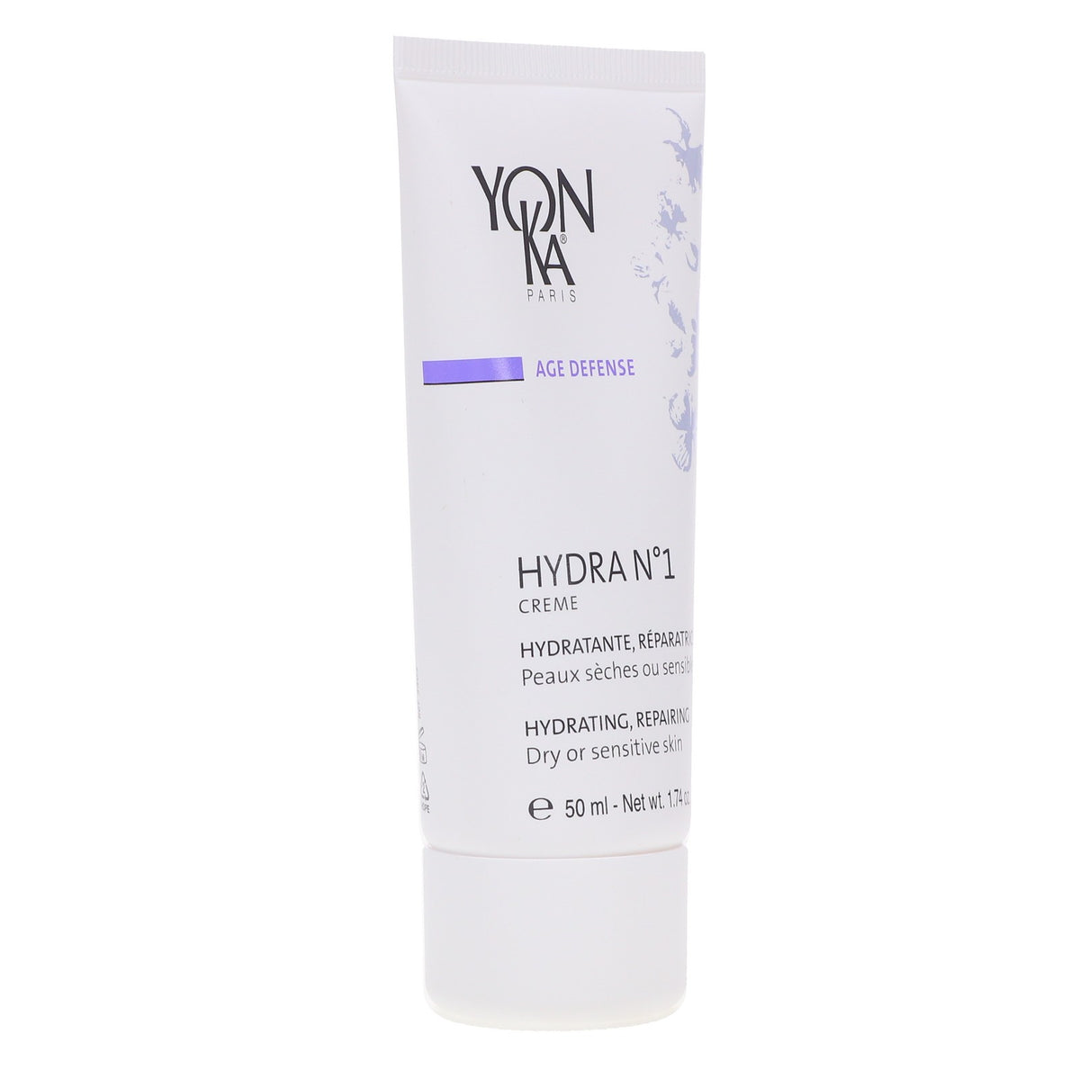 Hydrating Face Cream for Dry Skin with Hyaluronic Acid & Shea Butter - 1.74 oz