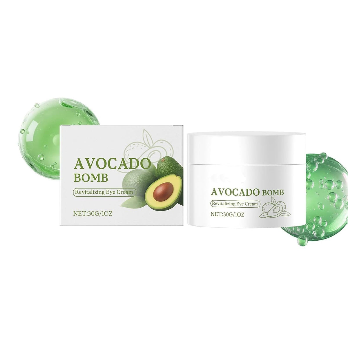 Avocado Eye Cream for Fine Lines Puffiness and Firming - 30g