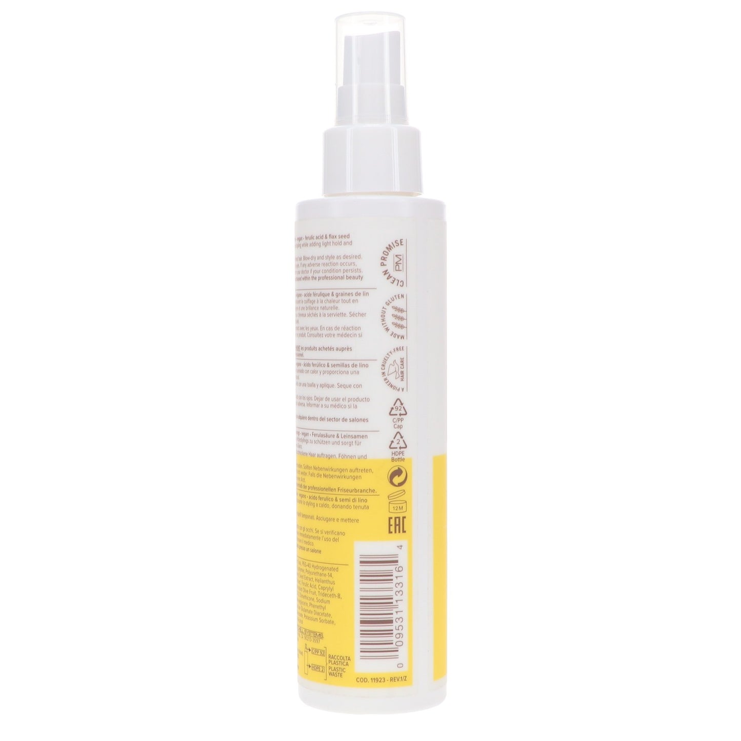 Paul Mitchell Clean Beauty Heat Styling Spray 5.1 oz - Heat Protectant & Shine