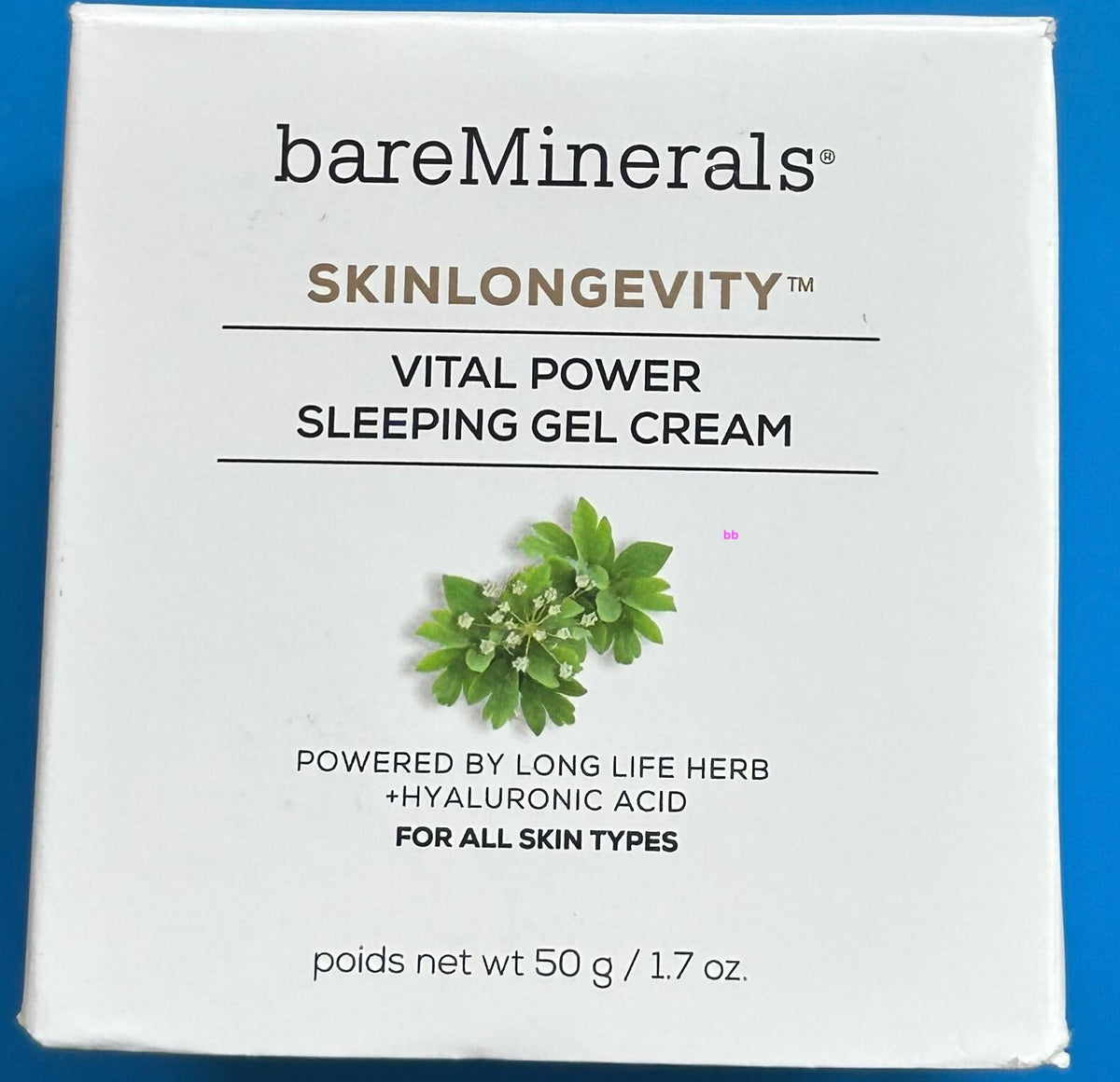 Skinlongevity Vital Power Sleeping Gel Cream 1.7 oz