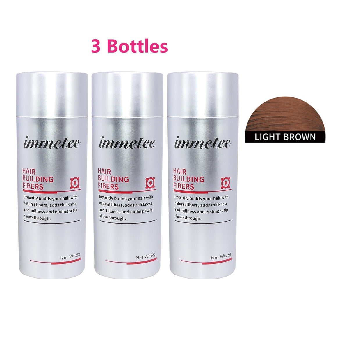 Hair Building Fibers Keratin Powder 28g