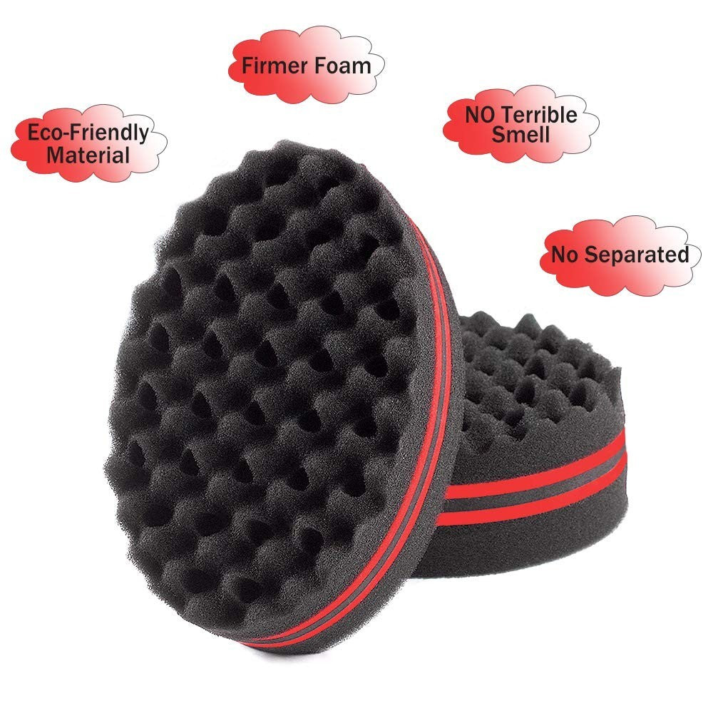 Magic Hair Sponge Twist Brush for Wave Dreadlock Afro Curl Styling
