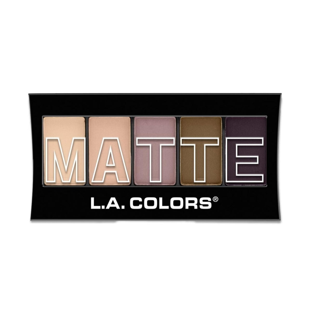 5 Color Matte Eyeshadow Palette – Natural Linen