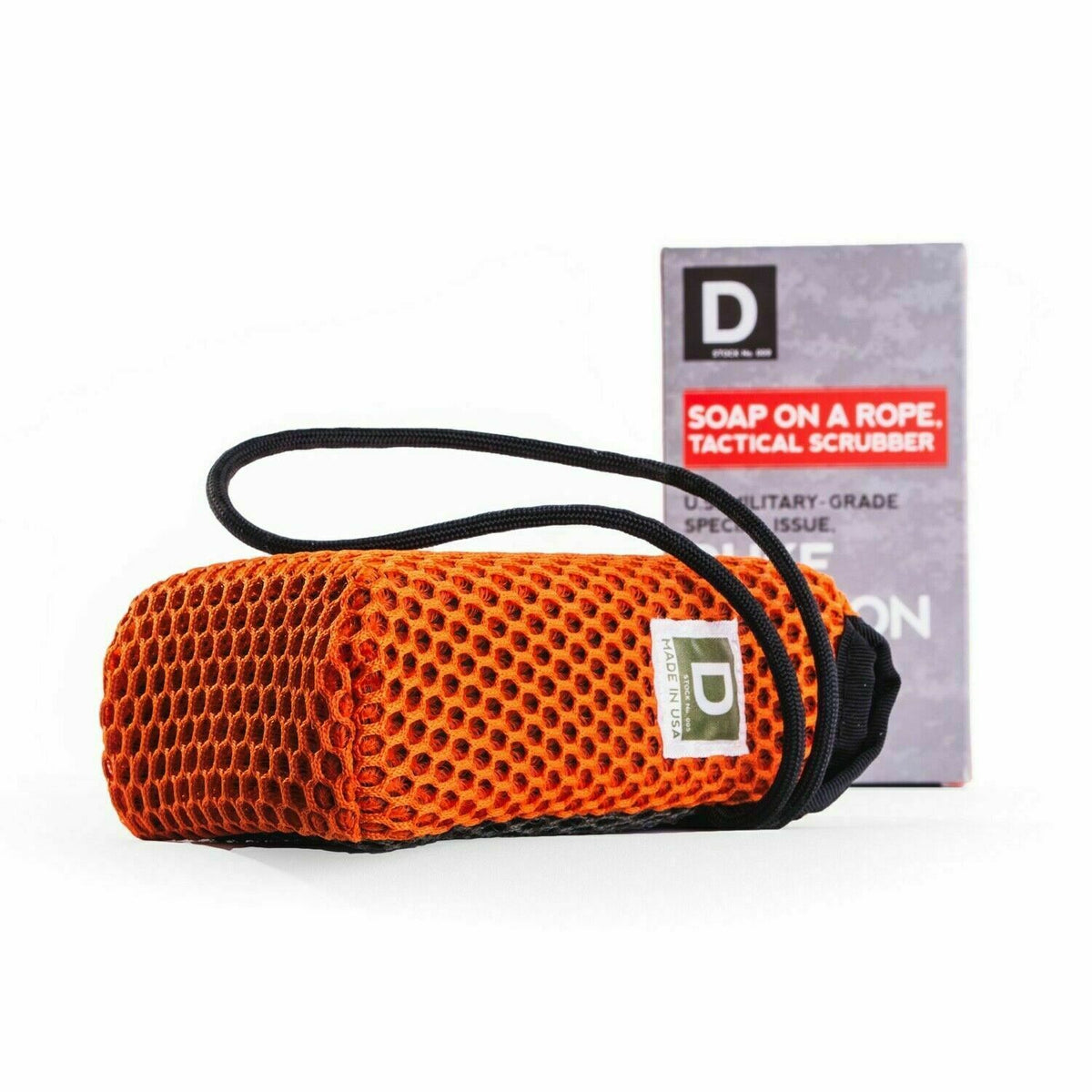 Duke Cannon Soap on a Rope Tactical Scrubber Men's Grooming Benefits