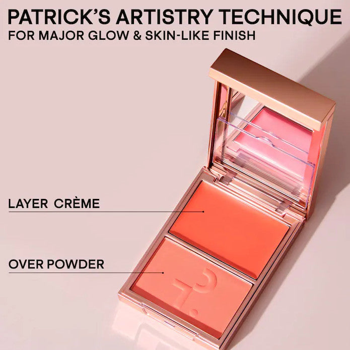 Mini Double-Take Crème & Powder Blush Duo - Multiple Shades