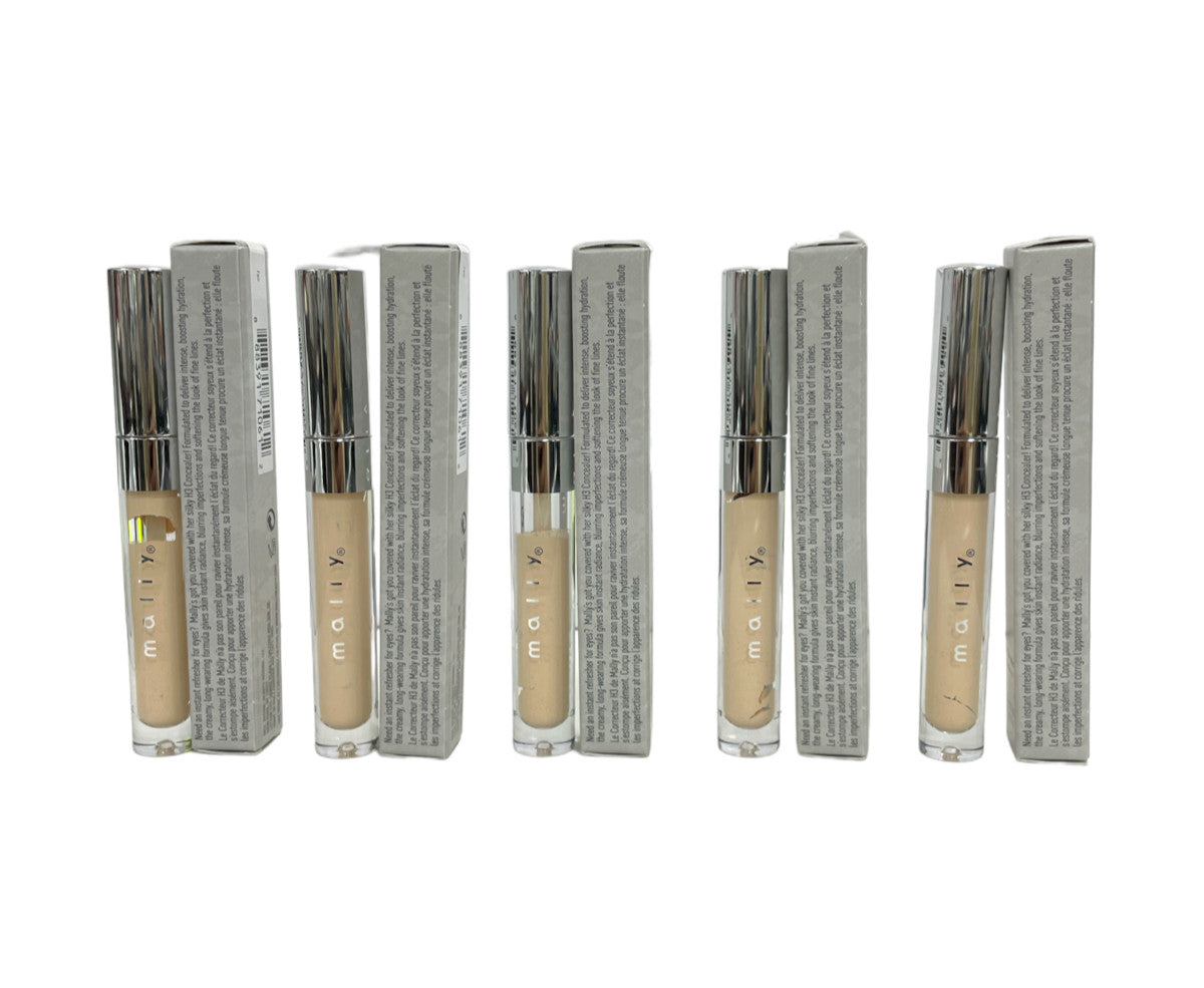 Mally H3 Concealer Fair Lot of 5 Face Makeup, Covering Blemishes & Dark Circles