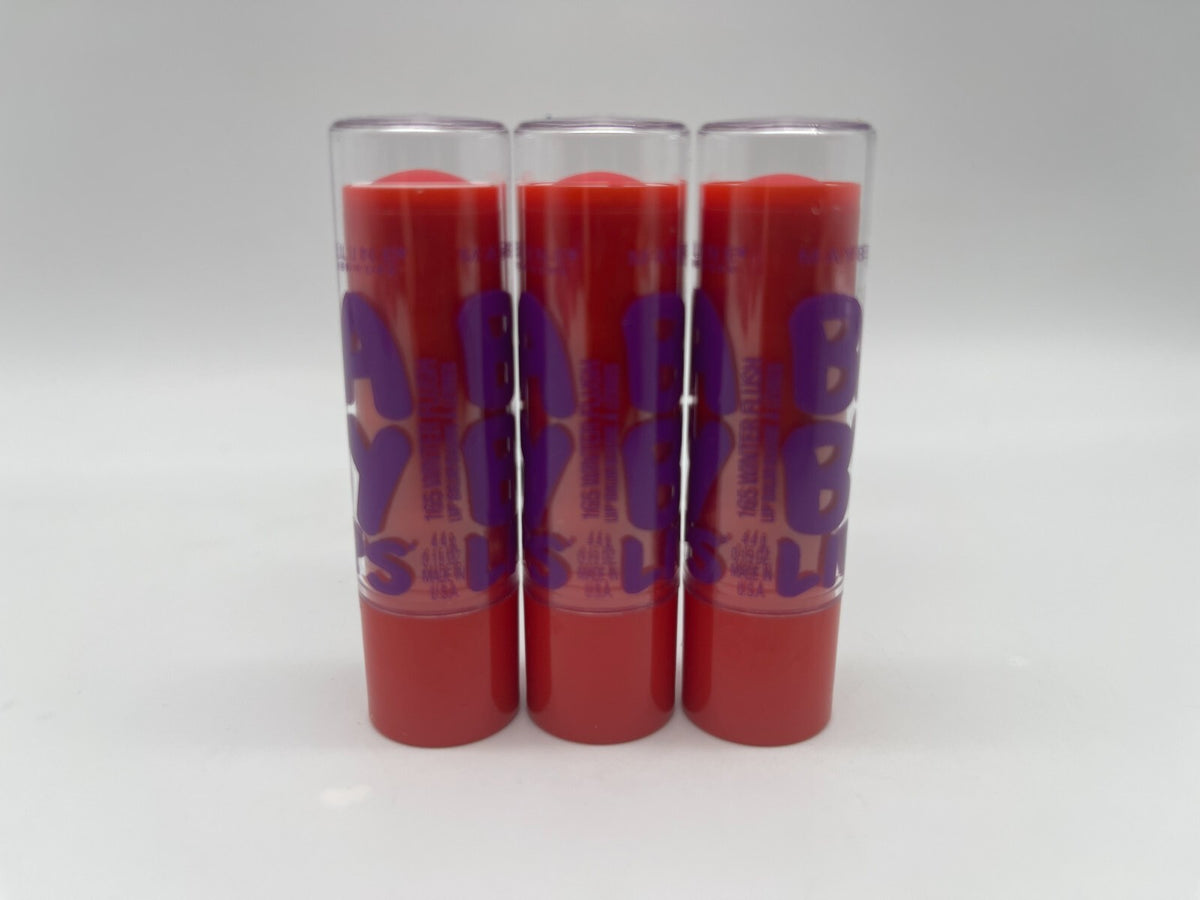 Bulk Baby Lips Lip Balm Winter Flush 0.15 oz Pack of 3