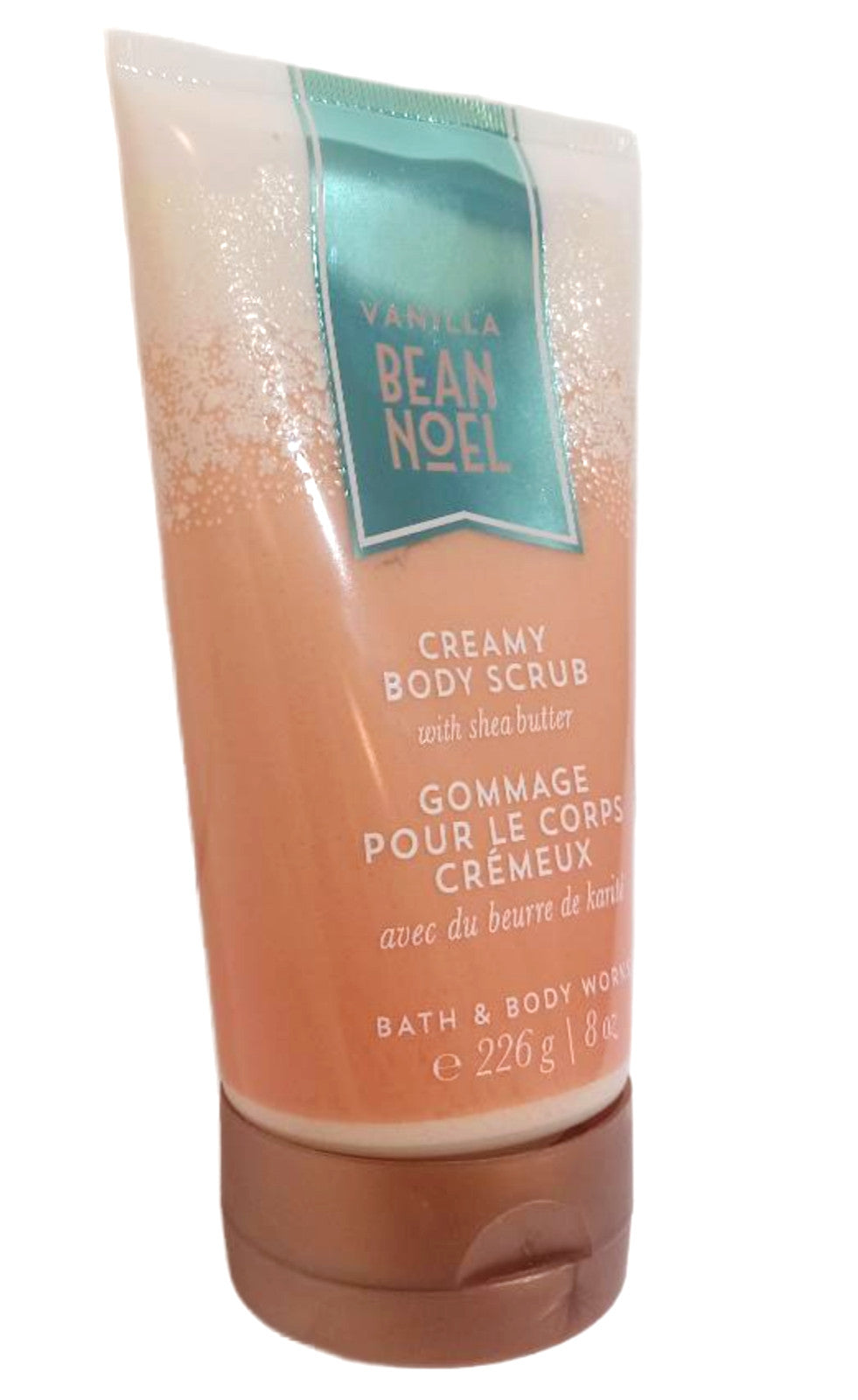 Bath And Body Works Creamy Scrub Vanilla Bean Noel 8 Oz Exfoliating