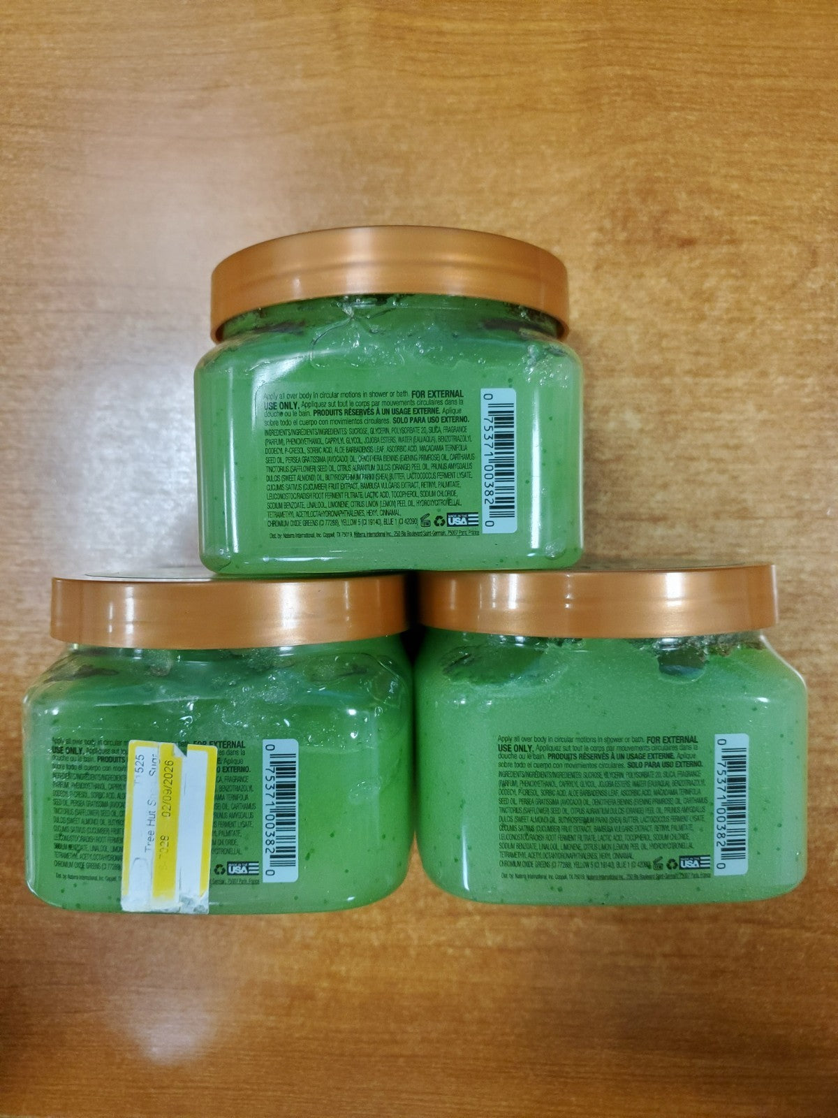 3 Pack: Tree Hut Palm Grove Exfoliating Shea Sugar Scrub 18 oz. ea.