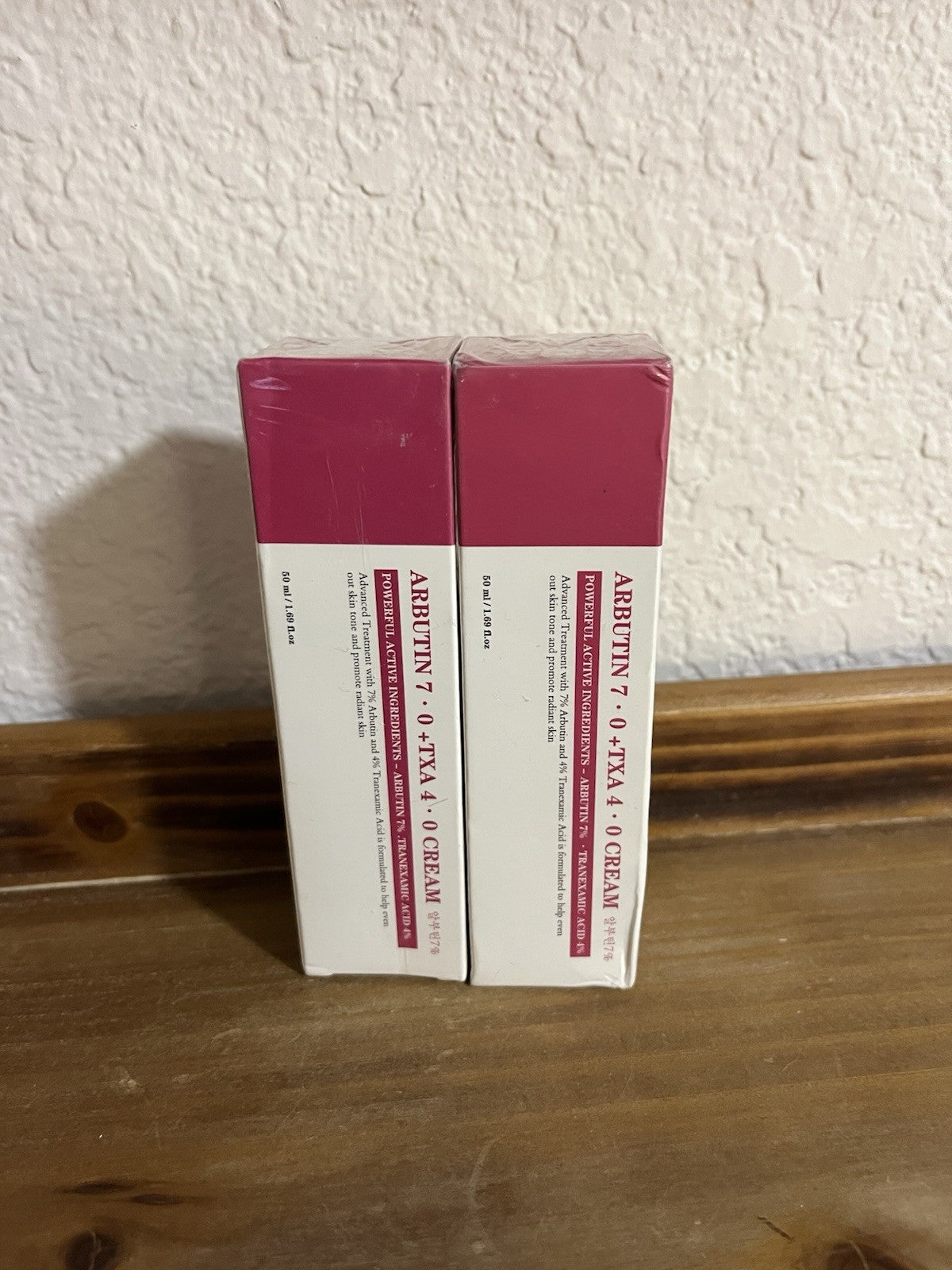 Arbutin 7.0% Txa 4.0% Skin Brightening Cream Set 2x50ml - Even Skin Tone
