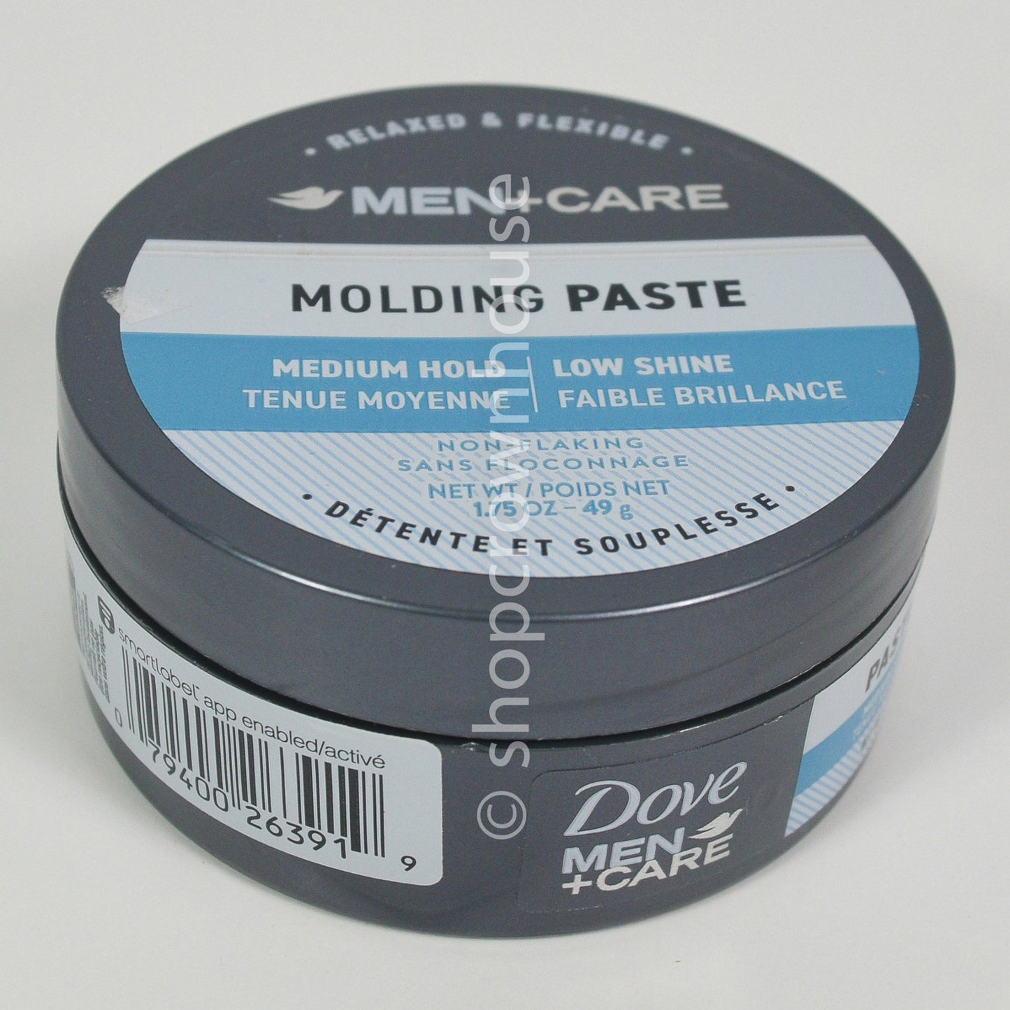 Dove Men + Care Molding Paste Medium Hold Low Shine 1.75 oz - No Flaking