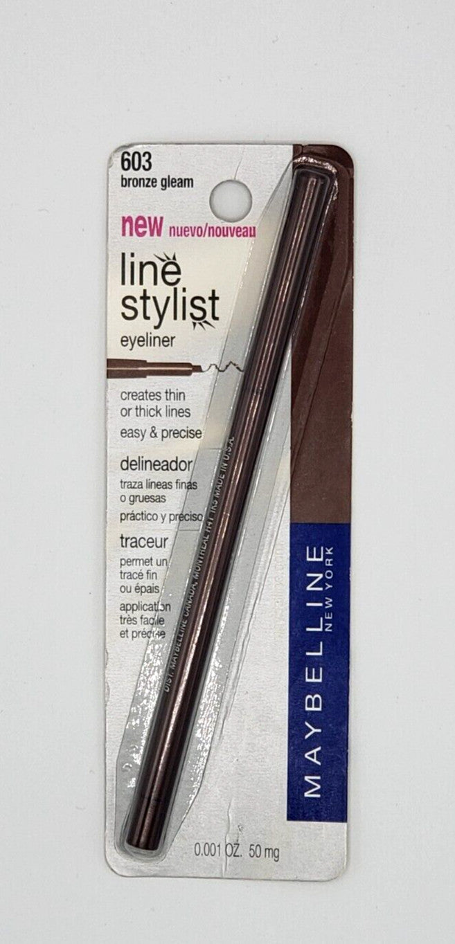 Maybelline Line Stylist Eyeliner - 603 Bronze Gleam Long-Lasting Makeup