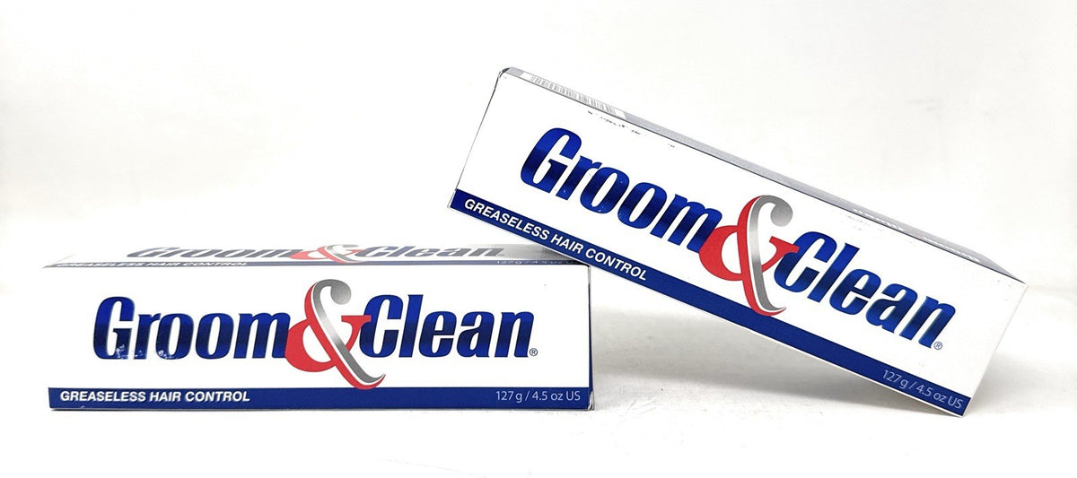 Groom & Clean Greaseless Hair Control Tube 4.5 Oz - 2 Pack