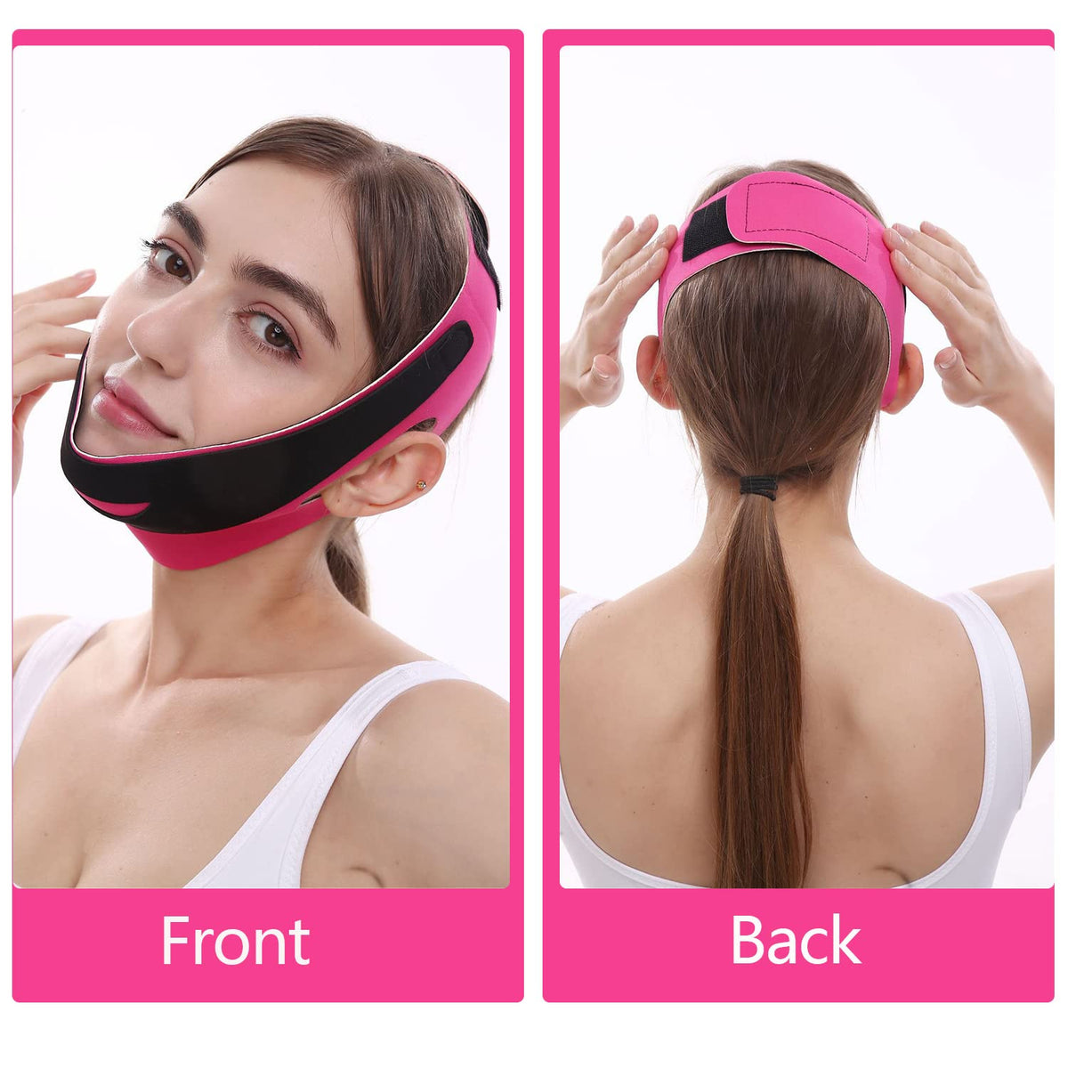 Elastic Face Lifting Belt for V Line Slimming and Double Chin Reduction