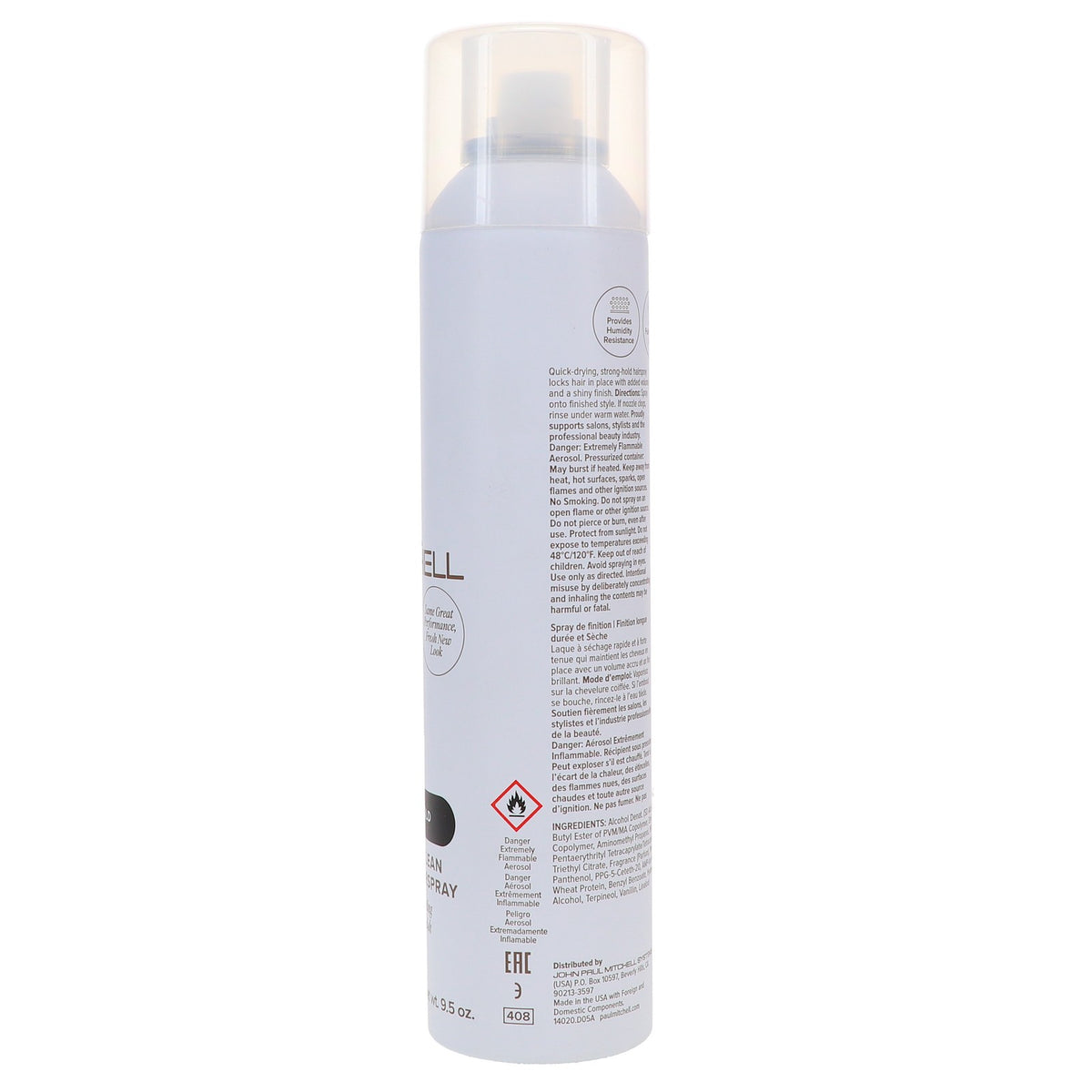 Firm Hold Extra Hairspray 9.5 oz - Strong All-Day Styling Finish