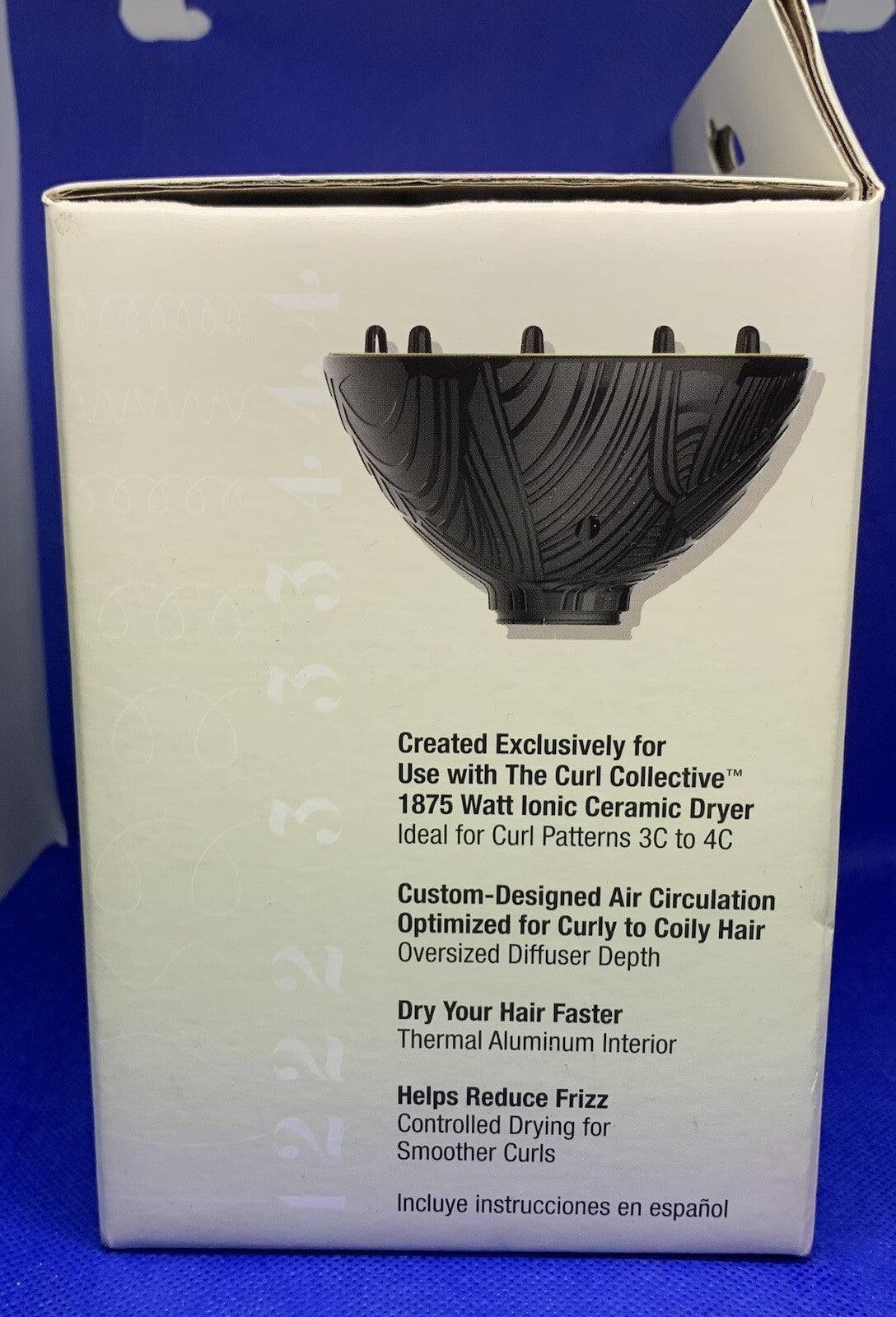 Coily Hair Diffuser for Curly Hair Styling - Hair Dryer Attachments