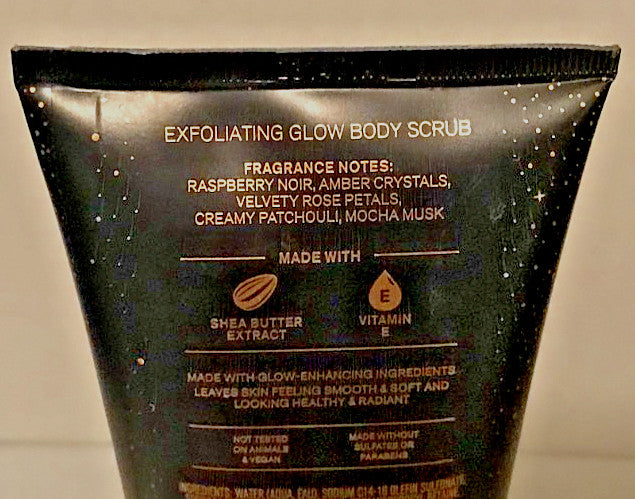 BATH BODY WORKS INTO THE NIGHT EXFOLIATING GLOW SCRUB WASH 8 OZ