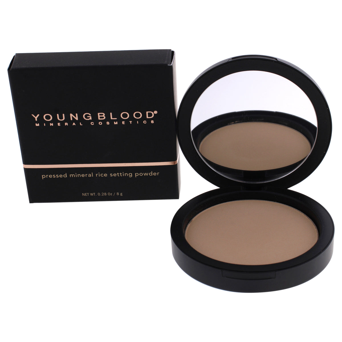 Pressed Mineral Rice Setting Powder for Women - Medium, 2 Pack