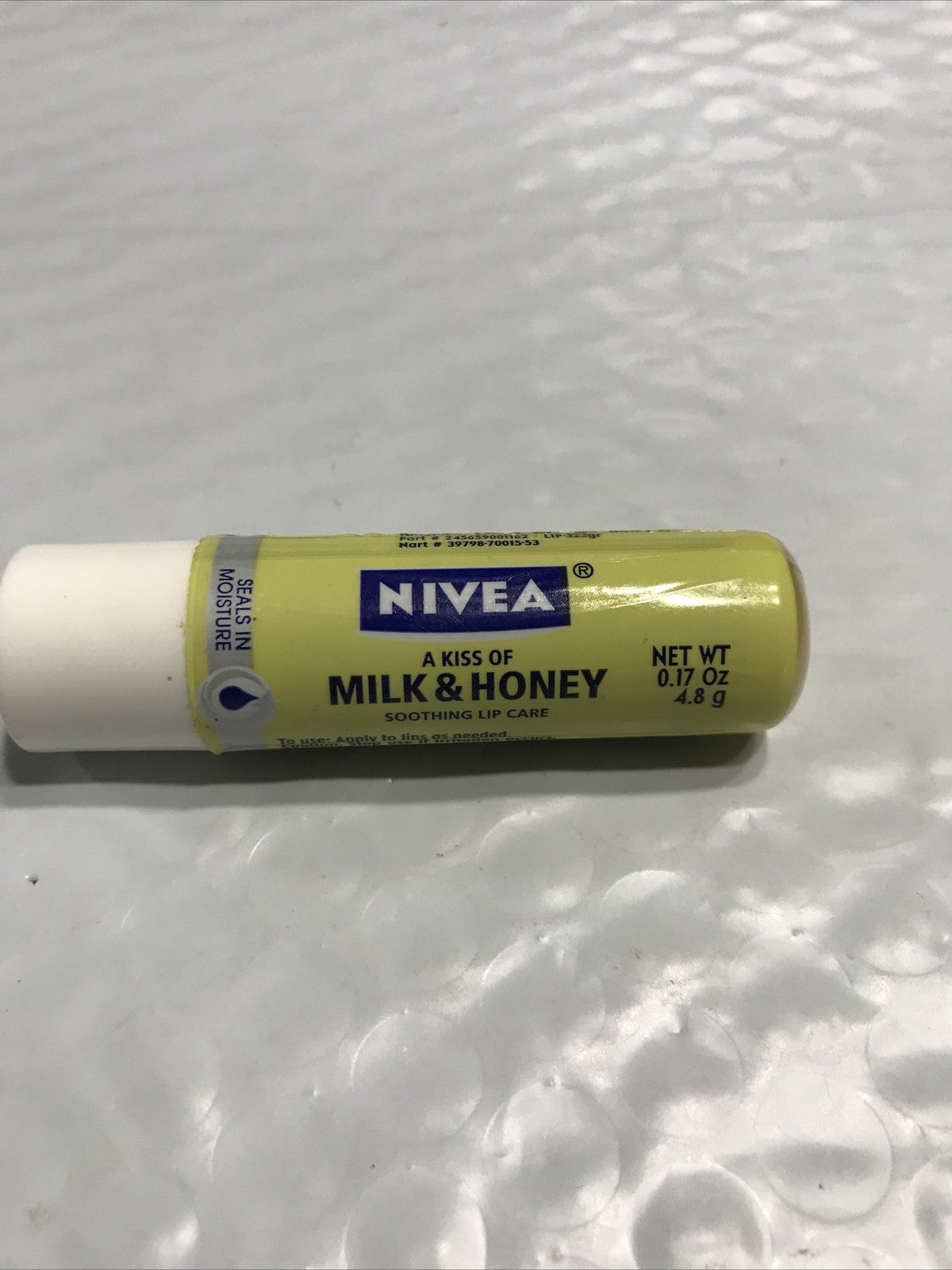 NIVEA Milk & Honey Lip Balm - Soothing Moisturizer for Dry Lips