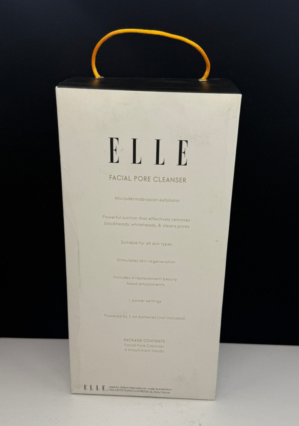 Elle Facial Pore Cleanser for Uneven Skin Tone & Pore Refinement Gray