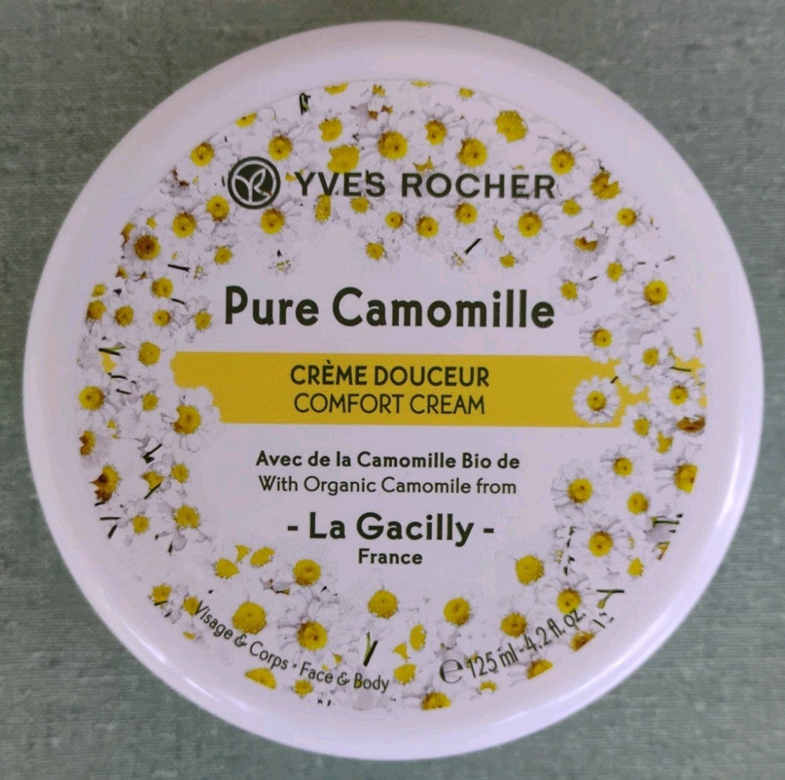 Yves Rocher Pure Camomile Face & Body Comfort Cream 125ml