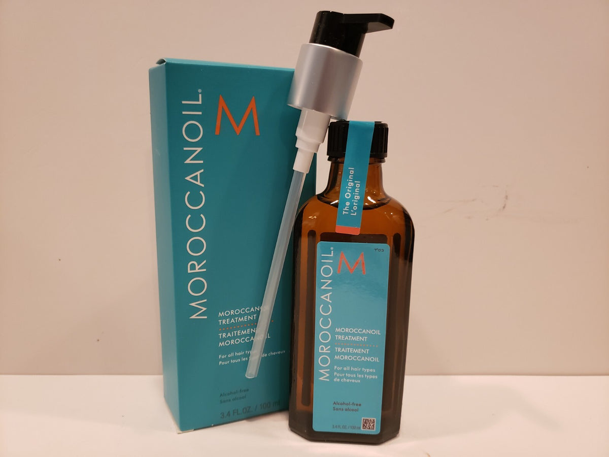 MoroccanOil Hair Treatment with Argan Oil for All Hair Types 3.4 Fl Oz