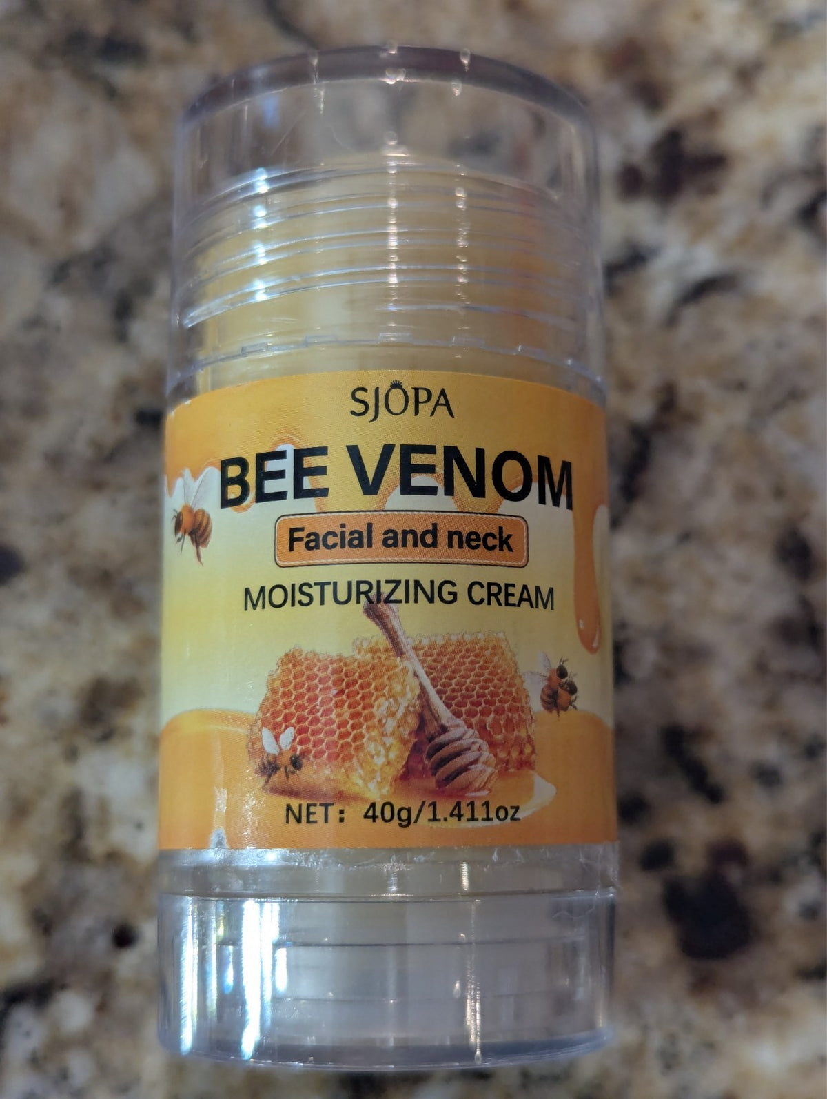 Bee Venom Face Neck Hand Foot Cream & Lip Balm Set - Natural Skincare