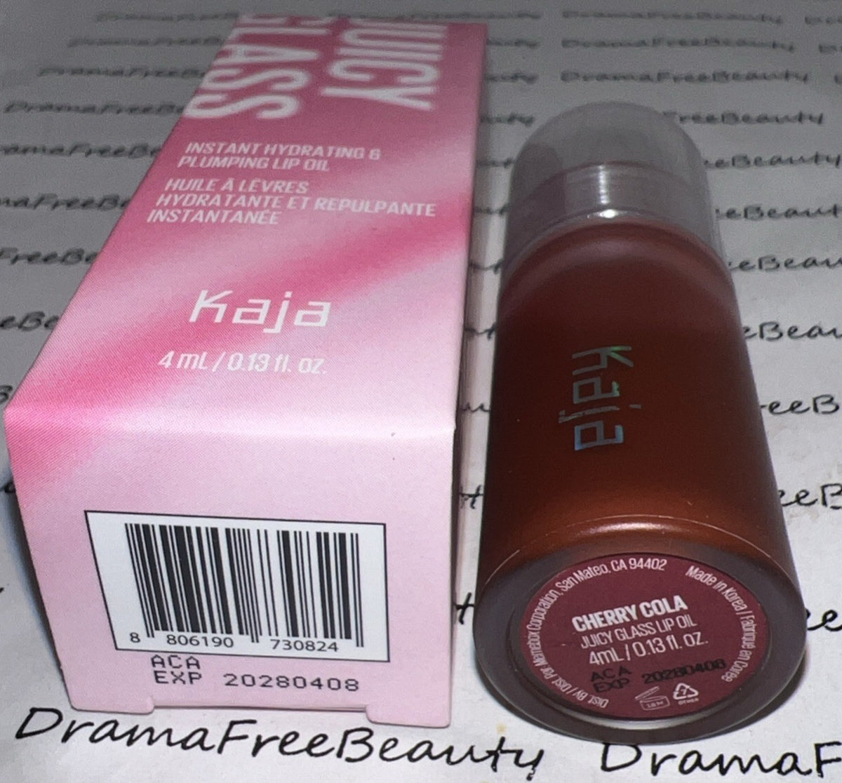 Hydrating Lip Oil with Plumping Shine - Cherry Cola Sheer Lip Gloss