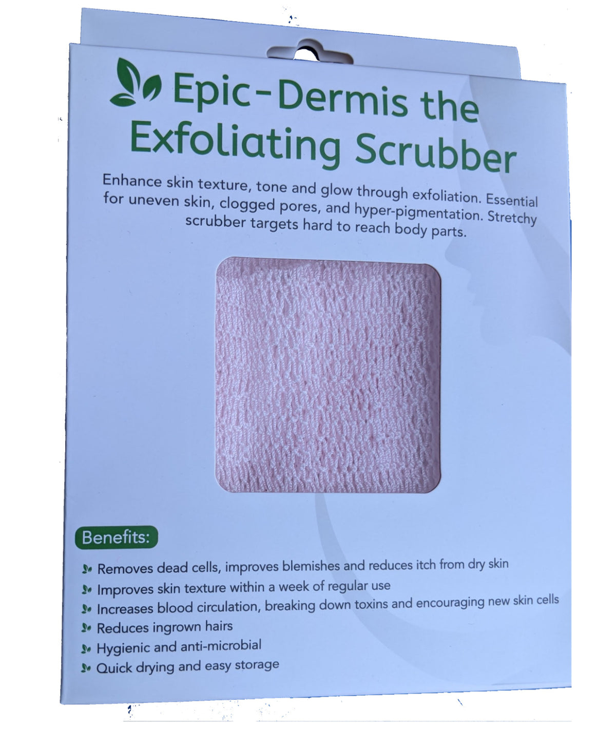 Exfoliating scrubbers in 13 colors, widely used Africa as African