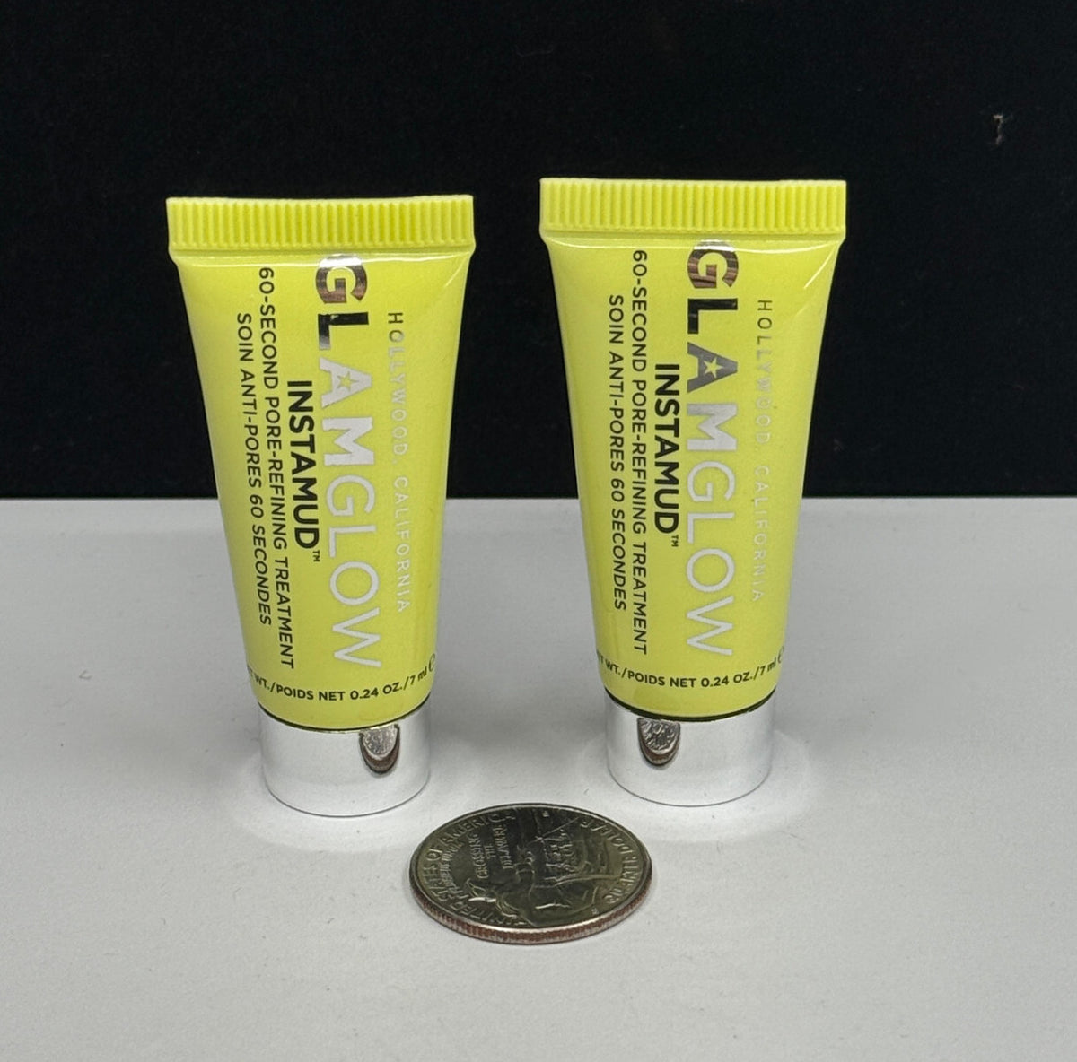GLAMGLOW Instamud Mini 0.24 oz - Lot of 2