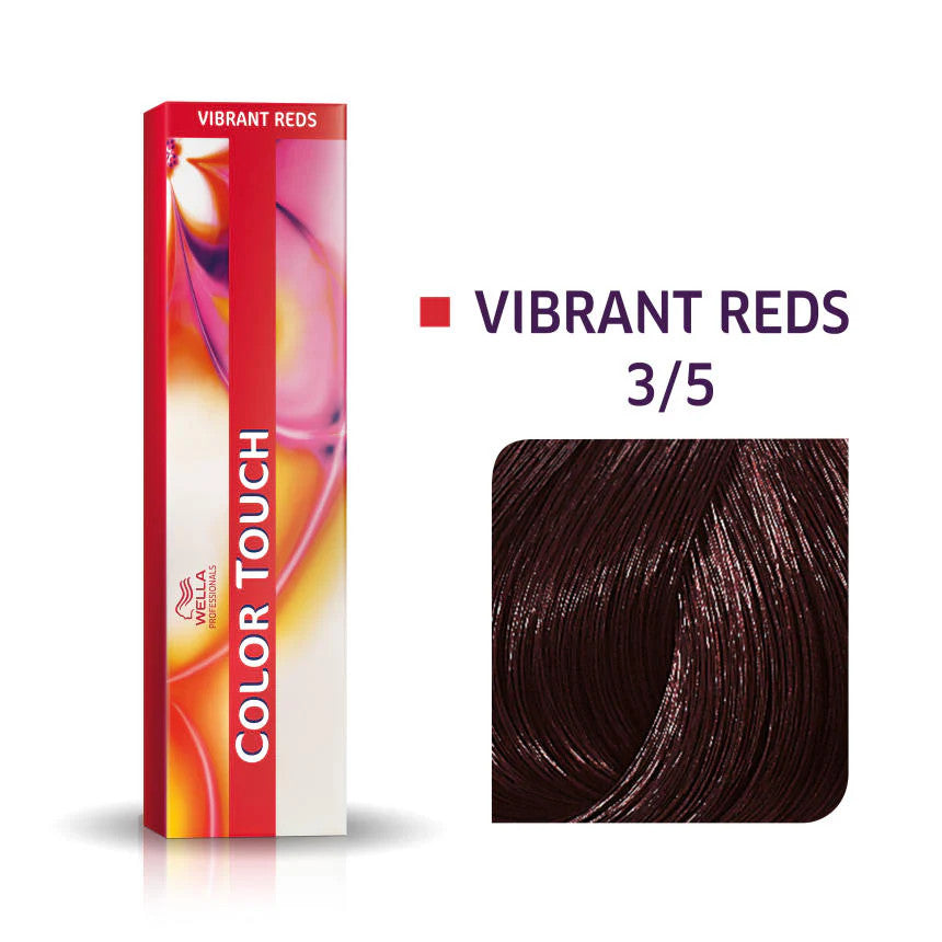 Demi Permanent Hair Color Vibrant Reds 3/5 Dark Brown Red Violet 2oz