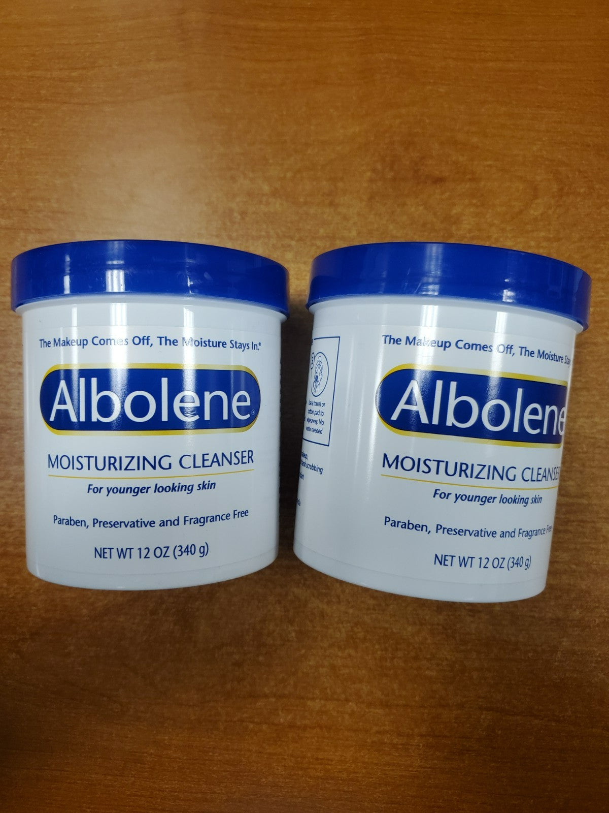 Moisturizing Facial Cleanser for Makeup Removal - Fragrance Free, 12 oz, Pack of 2