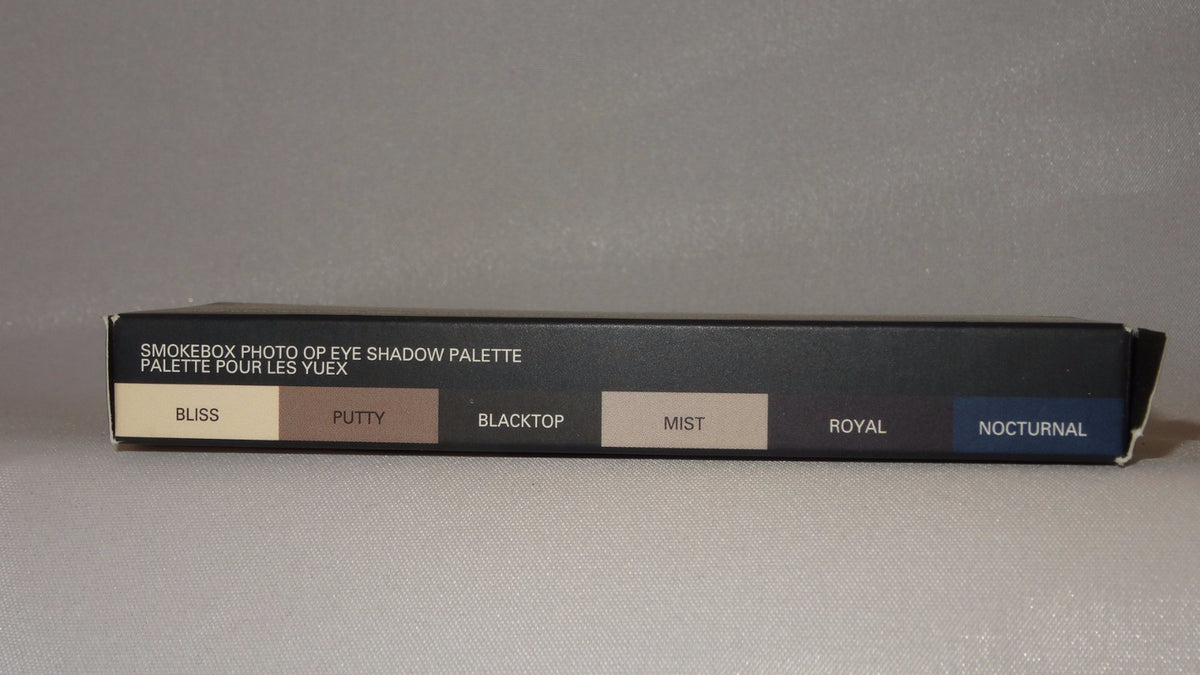 Smashbox SmokeBox Eyeshadow Palette Rare Big Shadows - Bold Smoke Looks