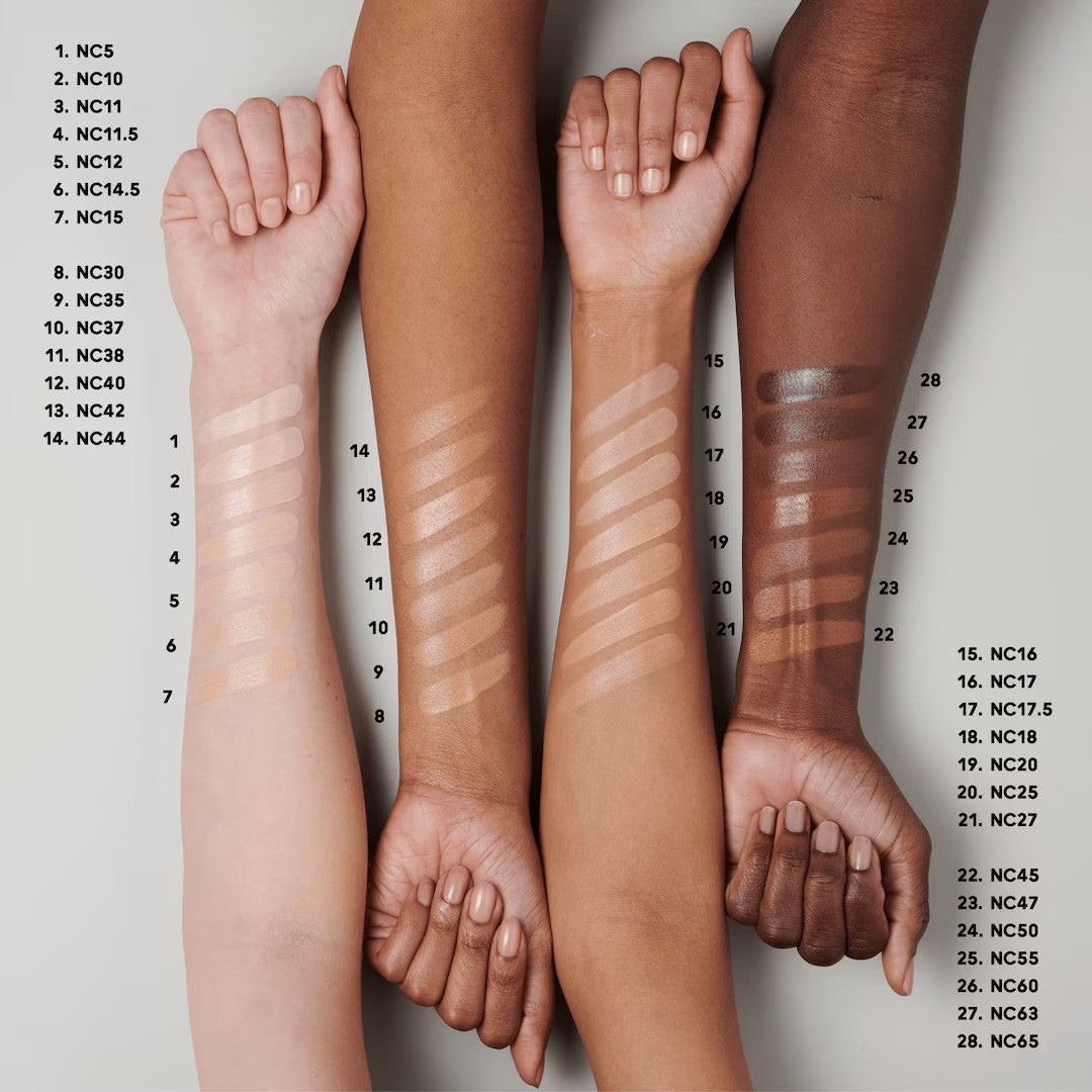 Serum-Infused Foundation with Hydrating Skincare Ingredients, Medium Coverage NC11