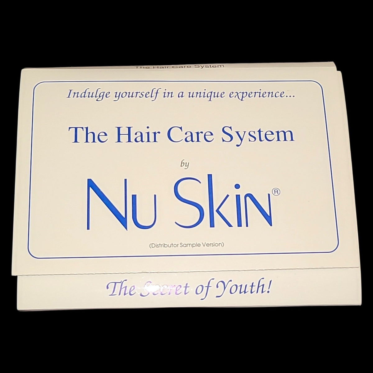 Vintage 1992 Nu Skin Hair Care Sample Kit NOS Rare Shampoo