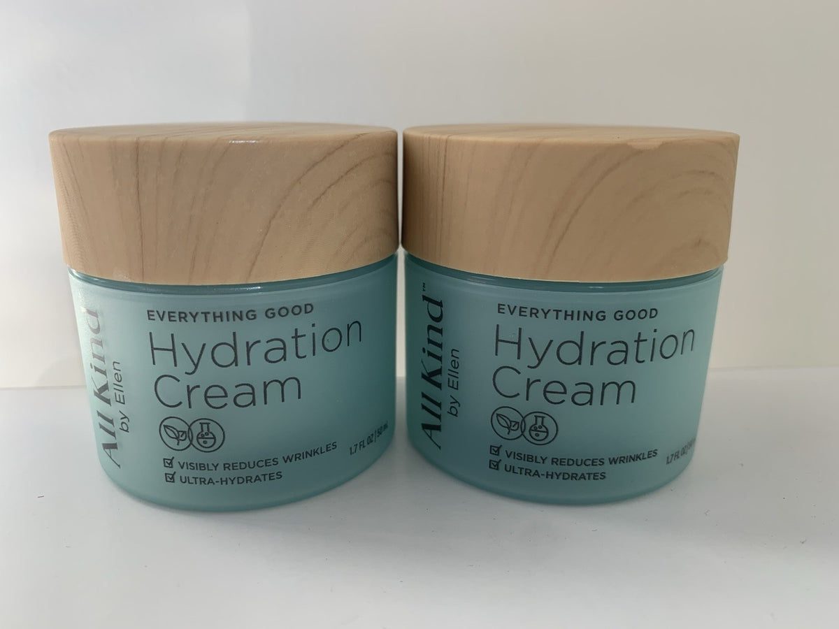 All Kind by Ellen Hydration Cream 1.7 oz - Anti-Aging Moisturizer (Set of 2)